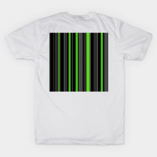 Green grey stripes T-Shirt